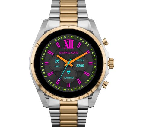 michael kors watch inteligente|Gen 6 Bradshaw Black.